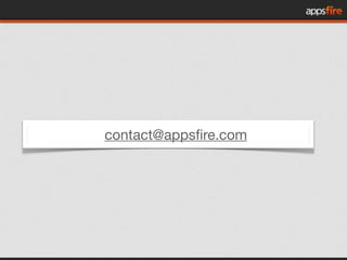 contact@appsﬁre.com
 